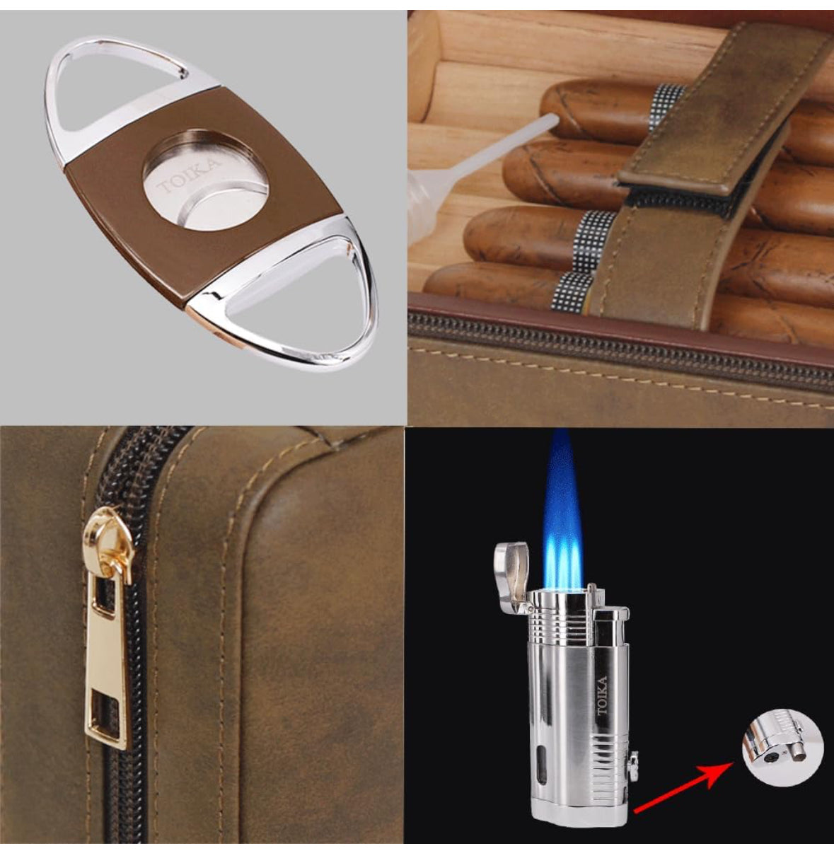 Travel humidor case “TK”