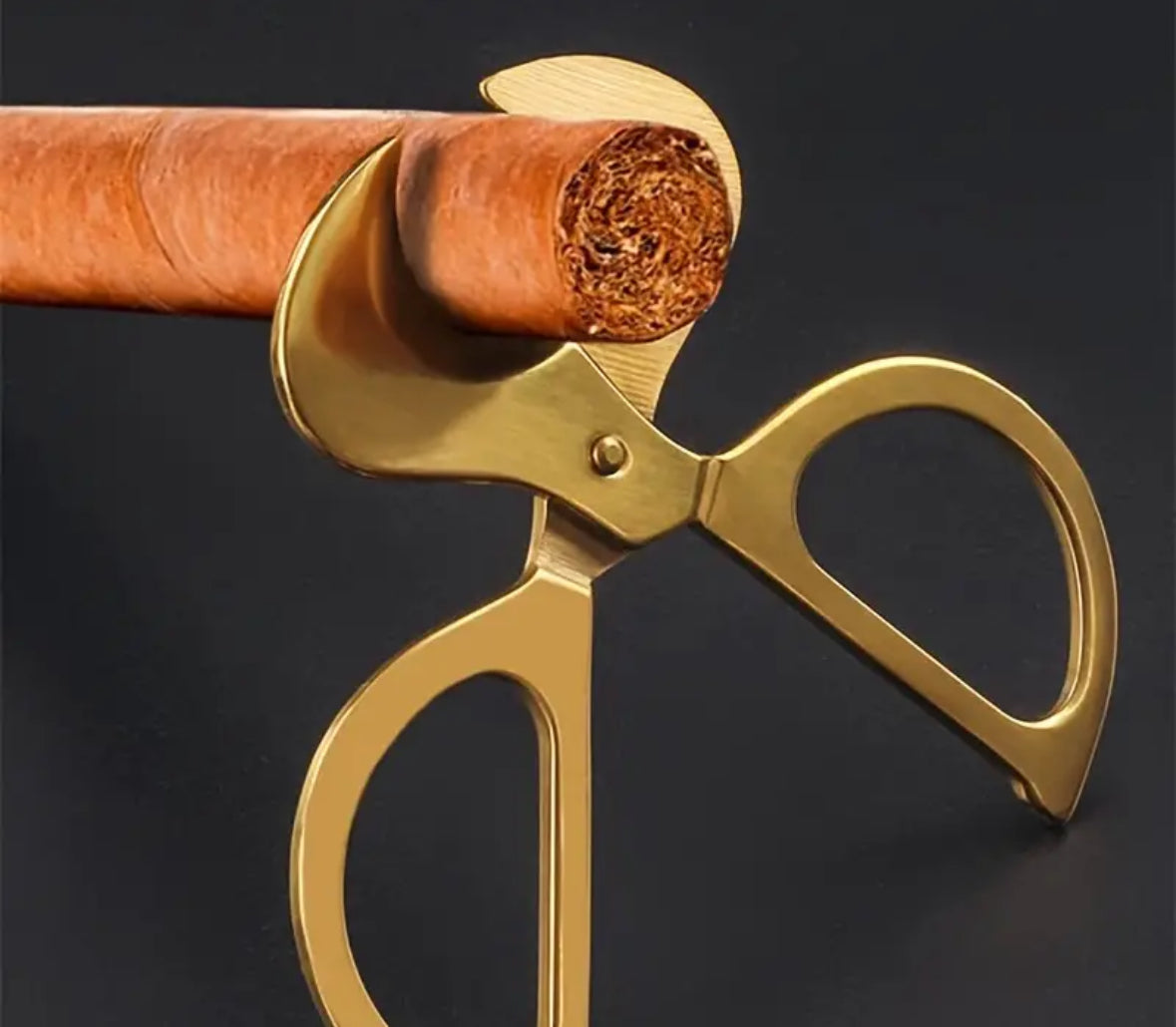 stainless steel cigar cutter