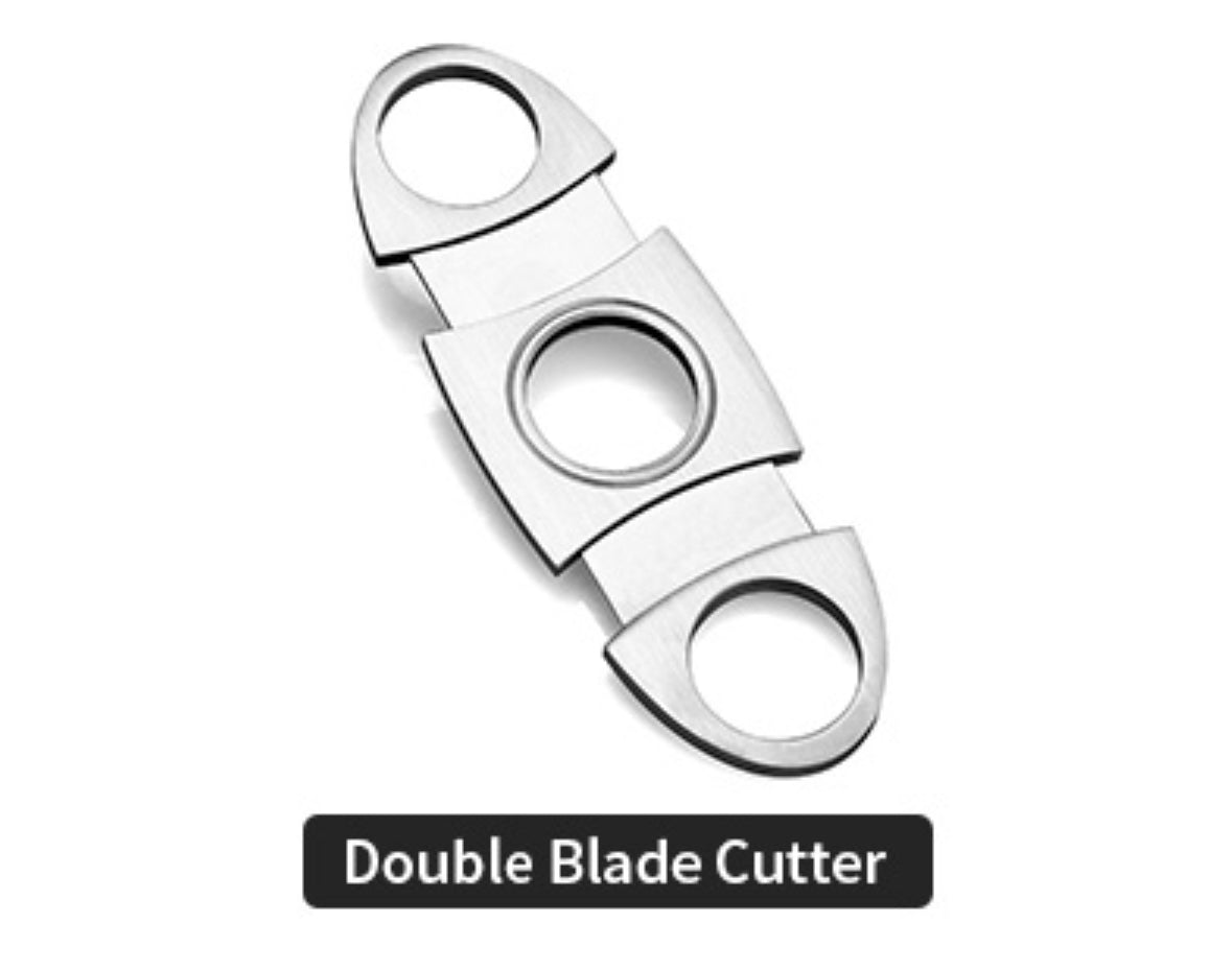 Torch Lighters with Cutter Set Triple Jet Flame Lighter with Punch Butane Refillable