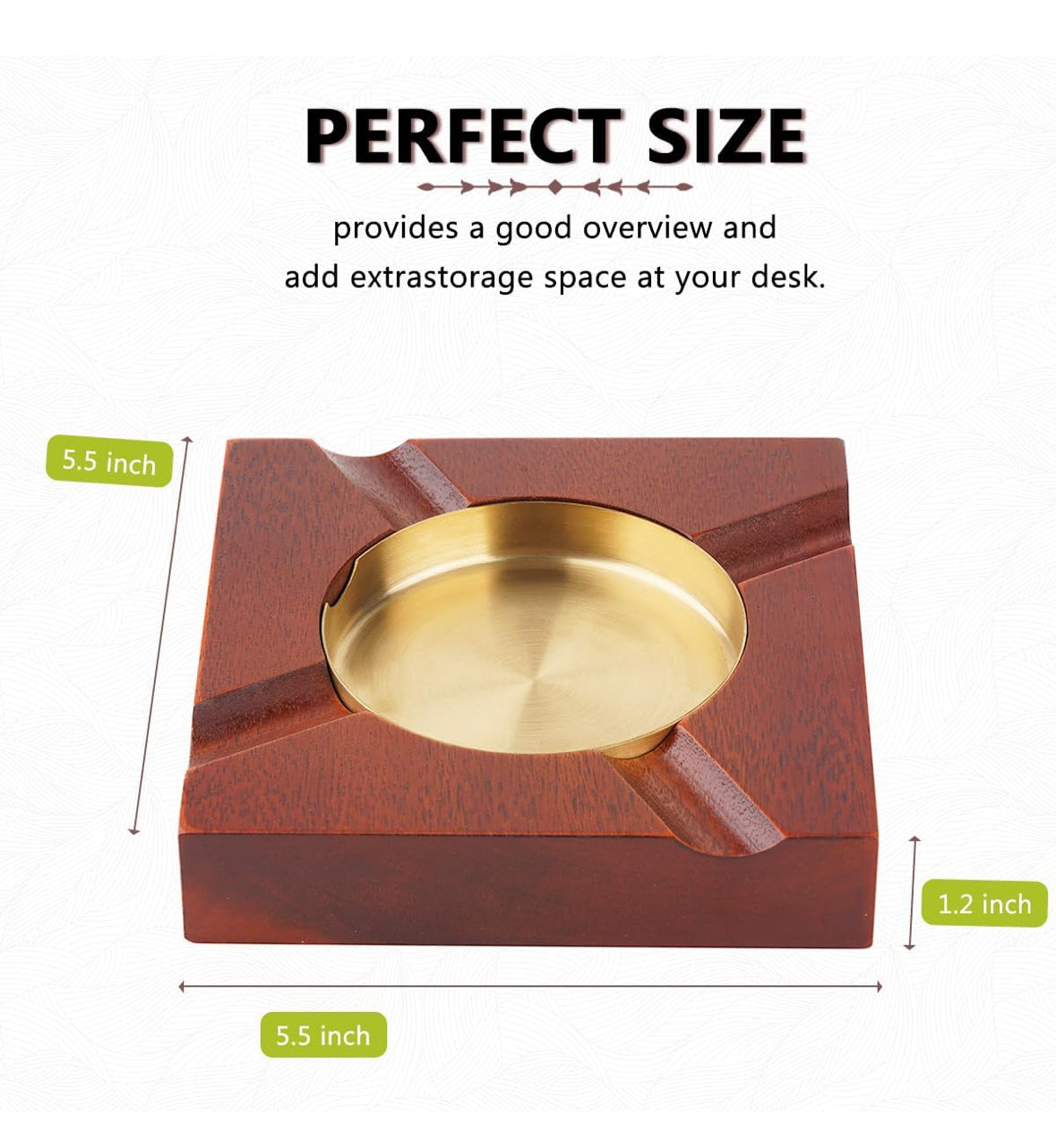 The Legend Cigar Ashtray