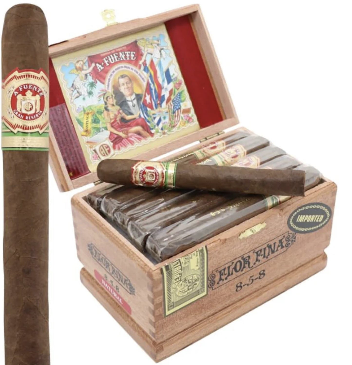 Arturo Fuente 858 Flor Fina - Toro