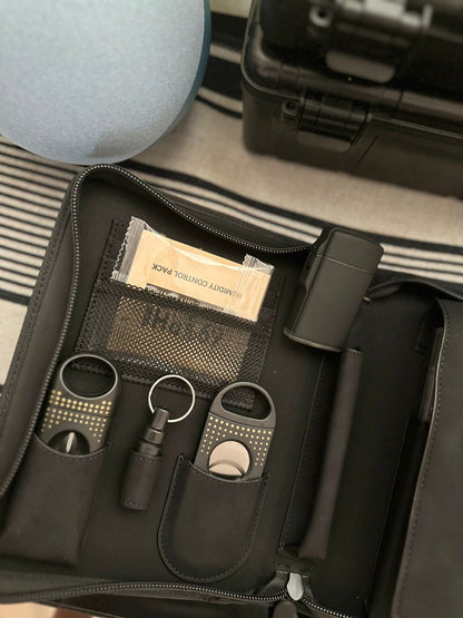 Travel Cigar  CASE Humidor  Leather