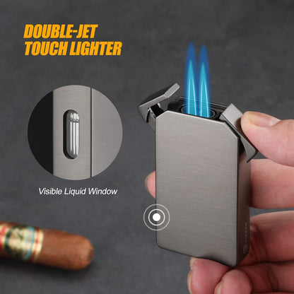 Torch Lighter Double Jet Flame