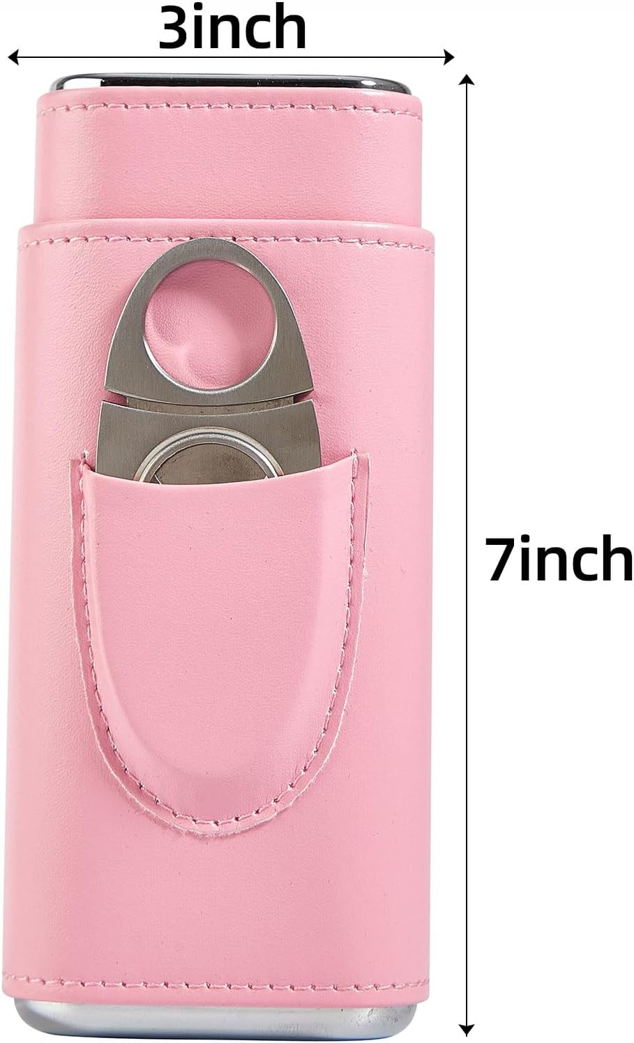 3D Cigar Travel Humidor Kit PINK