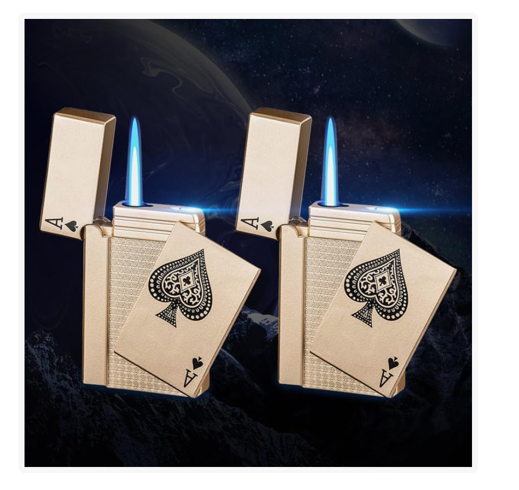 POKER LIGHTER GOLD