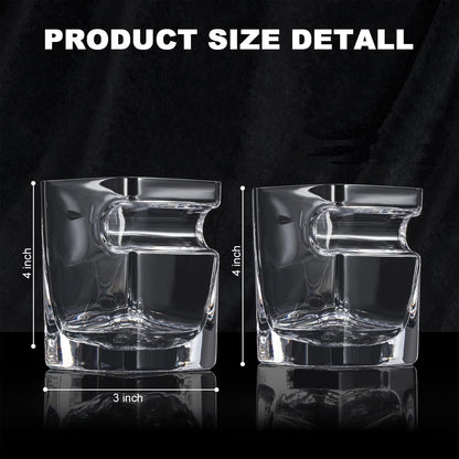 Cigar Whiskey Glasses Set