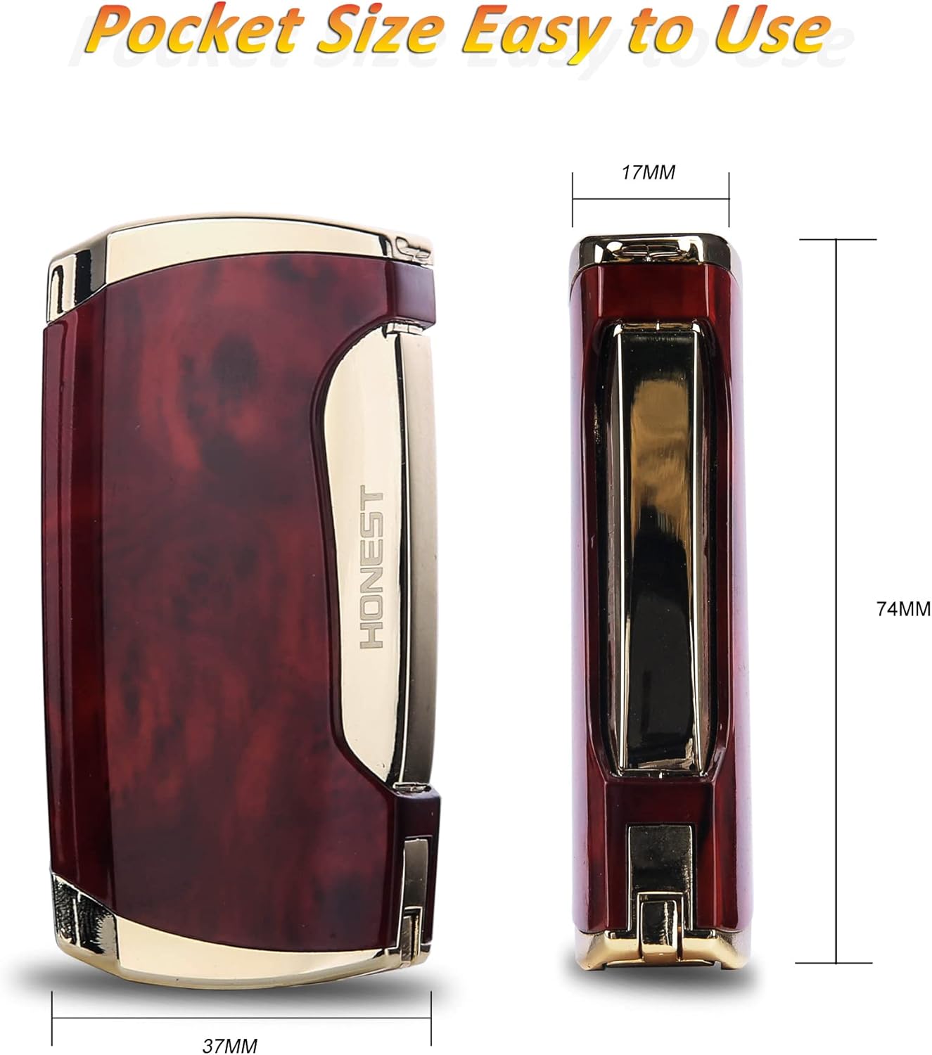 Torch Lighter Double Jet Flame