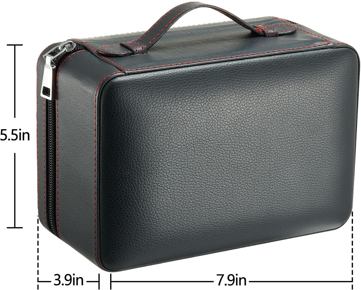 Travel Cigar Humidor Box Case  Double XL