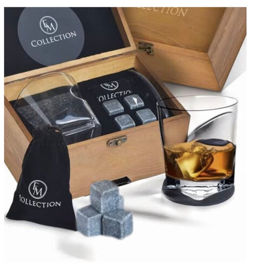 Whisky glasses & Whisky Stones