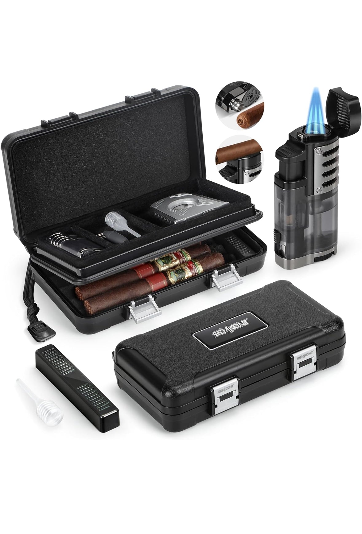 Double Cigar Humidor