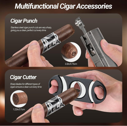 Portable Travel Cigar Case