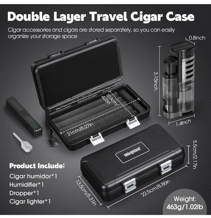 Double Cigar Humidor