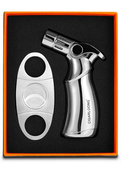 Cigar Lighter and Cutter Set