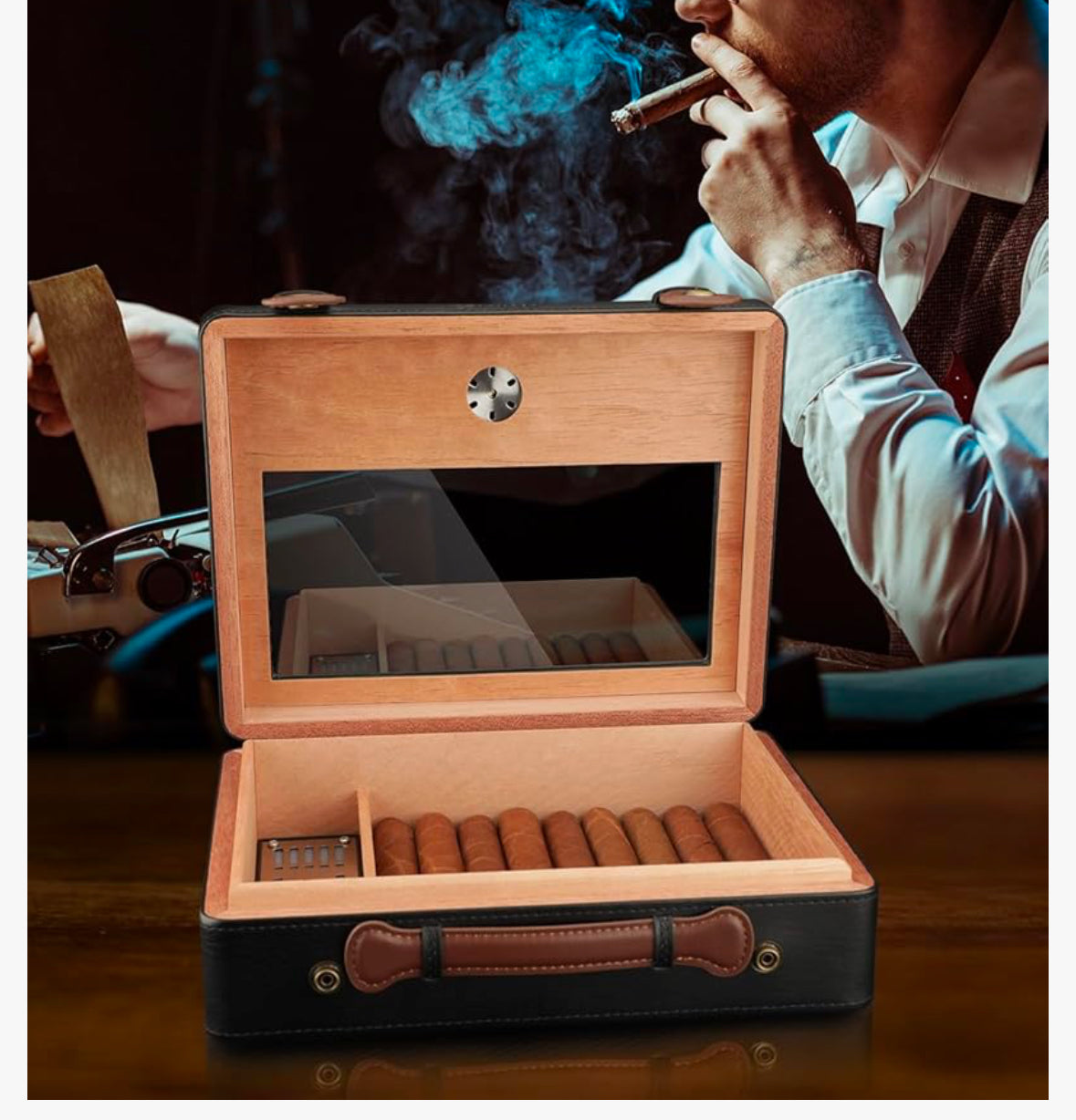 Vintage Travel Humidor