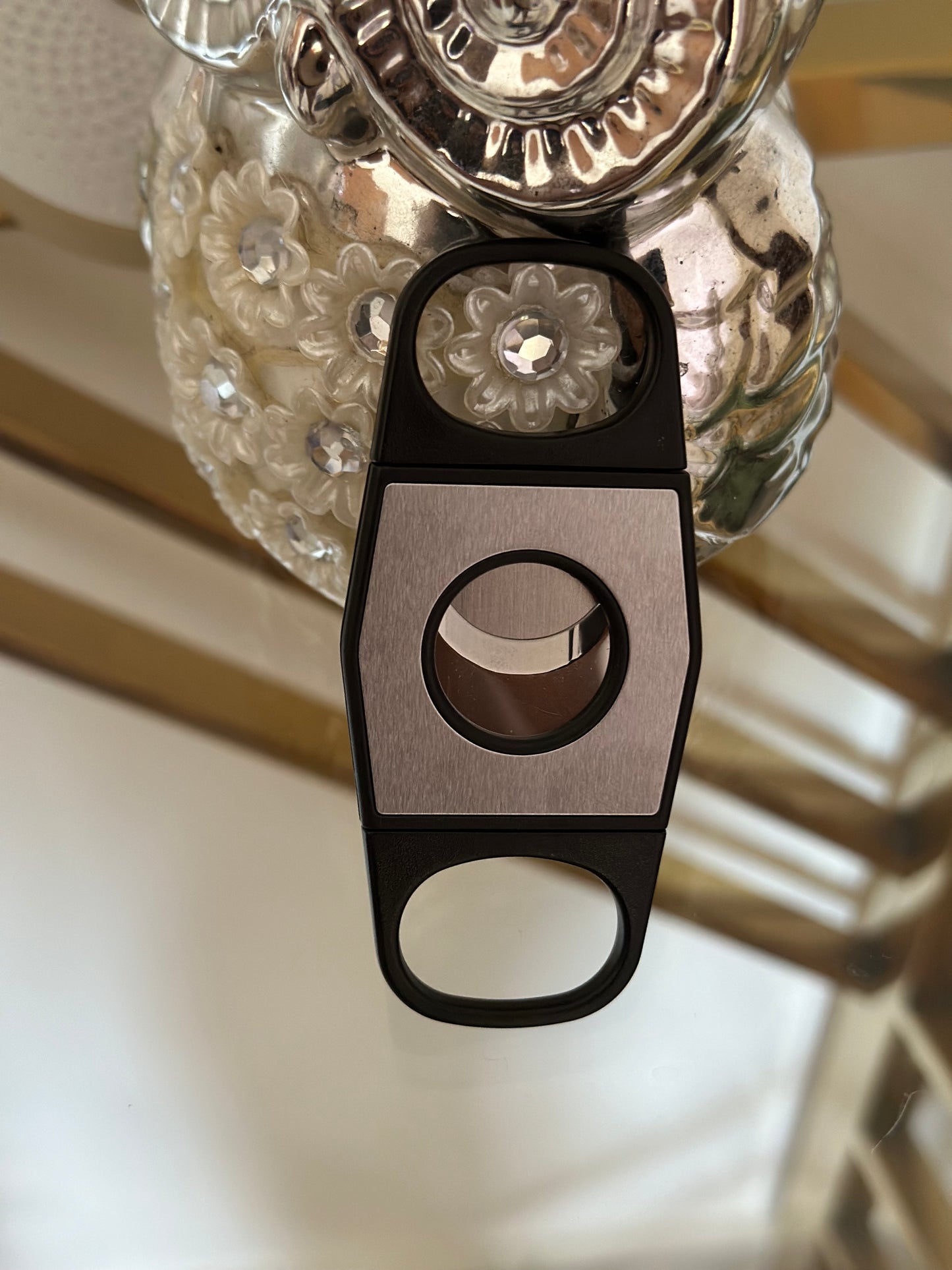 Gray cigar cutter