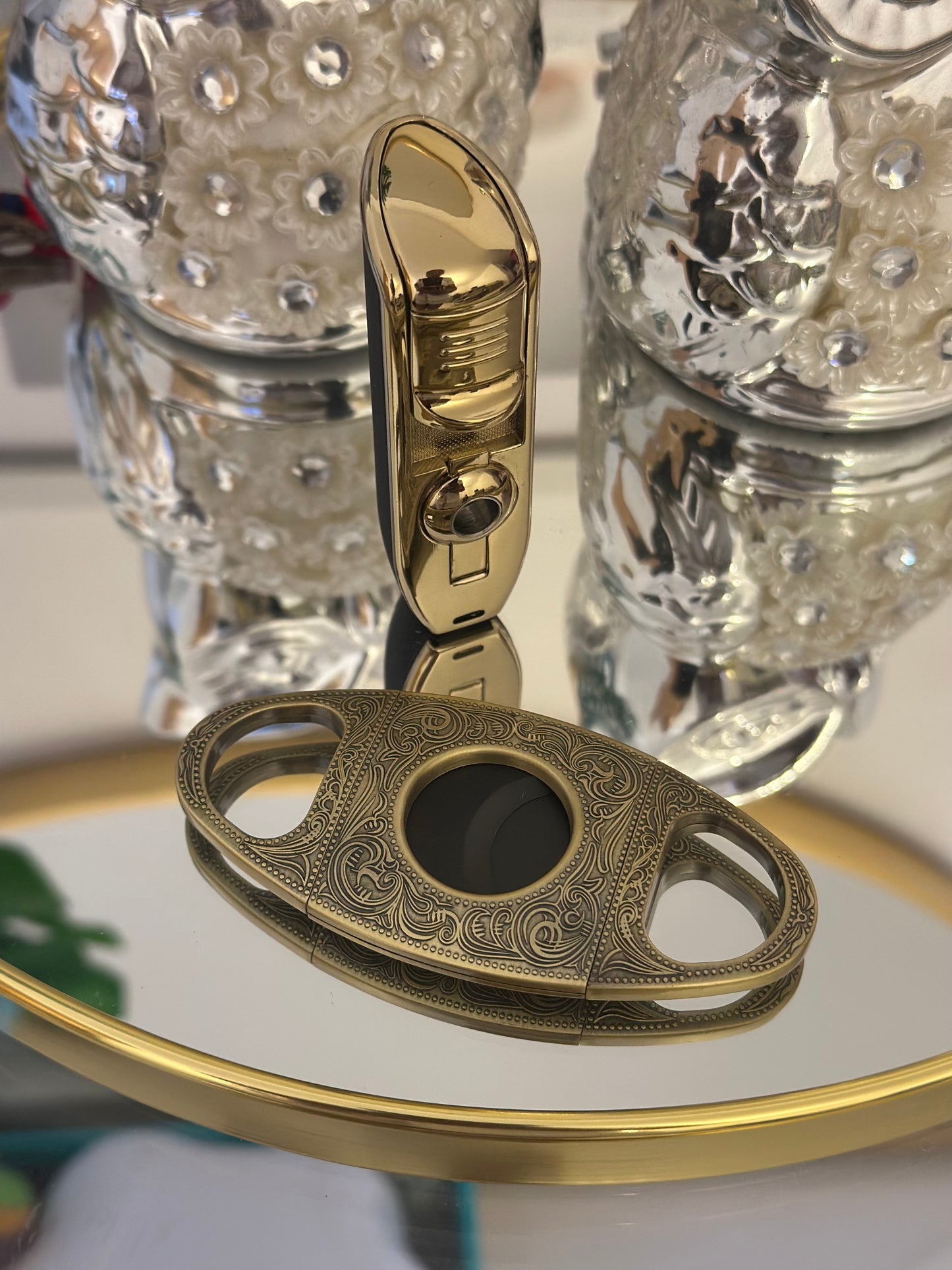 Cigar Lighter Triple Flame Torch