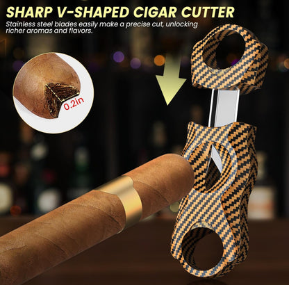 Travel Cigar Humidor Set