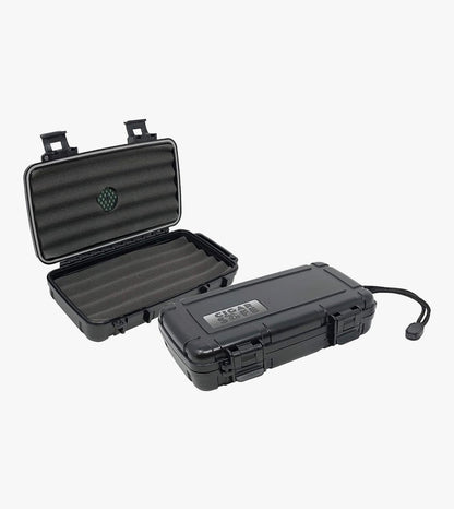 Humidor Case and Cigar Cutters Travel Set