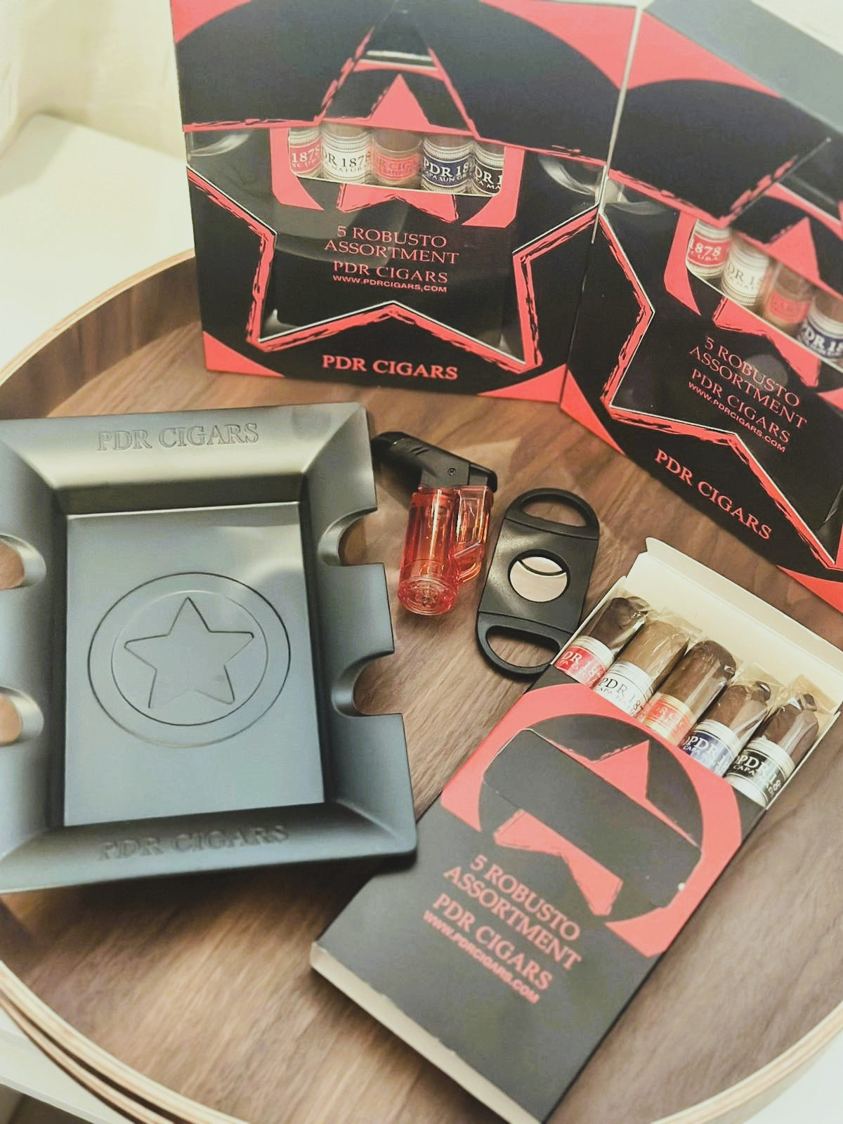 PDR Robusto Assortment + Ashtray
