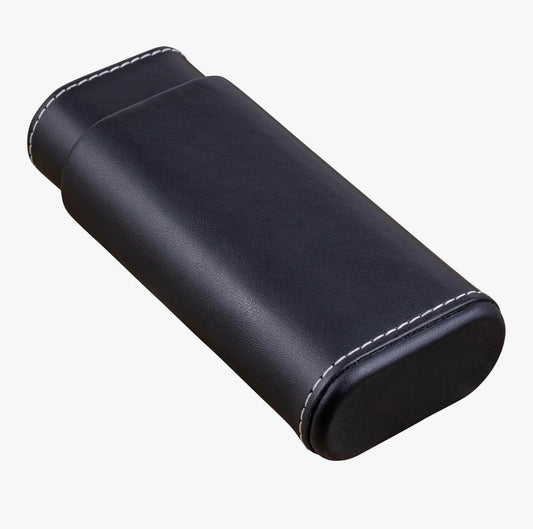 ELEGANT PA LEATHER CIGAR CASE TRAVEL